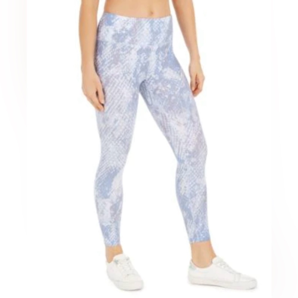 Calvin Klein Light Blue Patterned Leggings